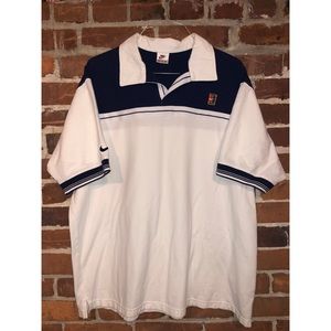 vintage nike tennis polo